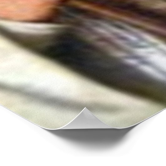 Sint-Bernard van Clairvaux Poster (Hoek)