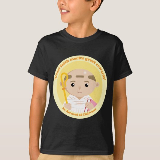 Sint-Bernard van Clairvaux T-shirt (Voorkant)