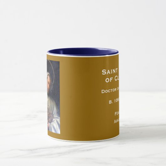 Sint-Bernard van de Clairvaux Cup Mok (Midden)