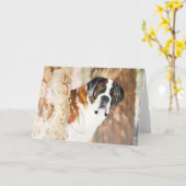 Sint-Bernard-Wenskaart Kaart (Gele Bloem)