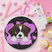SINT-BERNARDHOND PAPIEREN BORDJE (Feest)