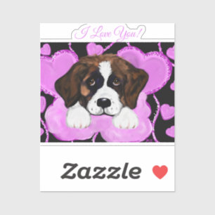 SINT-BERNARDHOND  STICKER