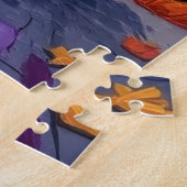 Sint-Bernardhonden in Halloween-kostuums Legpuzzel (Zijkant)