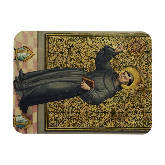 Sint Bernardino van Siena Magneet (Horizontaal)