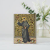 Sint-Bernardino van Siena Renaissancekunst Briefkaart (Staand voorkant)