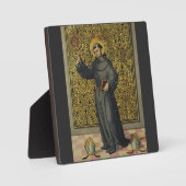 Sint-Bernardino van Siena Renaissancekunst Fotoplaat (Voorkant)