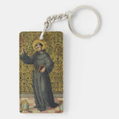 Sint-Bernardino van Siena Renaissancekunst Sleutelhanger (achterkant)