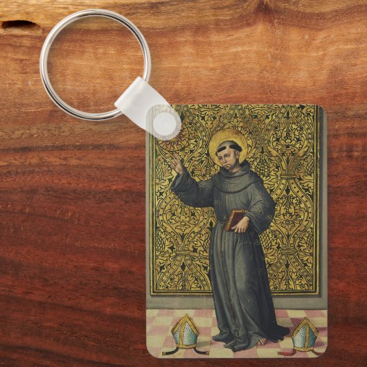 Sint Bernardino van Siena Sleutelhanger (Voorkant)