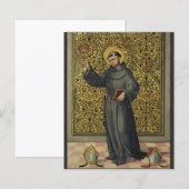 Sint Bernardinus van Siena Renaissance stijl kunst (Voorkant / Achterkant)
