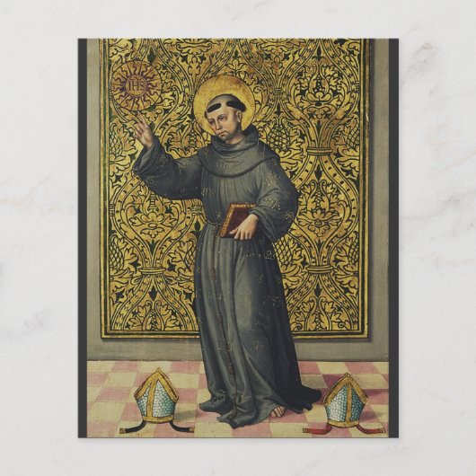 Sint Bernardinus van Siena Renaissance stijl kunst (Voorkant)