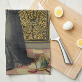 Sint Bernardinus van Siena Renaissance stijl kunst Theedoek (Quarter Fold)