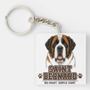 🐾 Sint-Bernardliefhebber Familie trots 🐾 Sleutelhanger