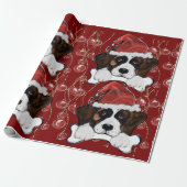 Sint-Bernardshond Cadeaupapier (Uitgerold)