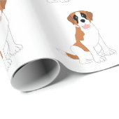 Sint-Bernardshond Cadeaupapier (Rol Hoek)