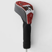 Sint-Bernardshond Golfheadcover (Schuin)