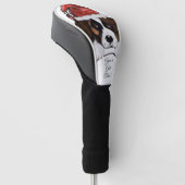 Sint-Bernardshond Golfheadcover (Schuin)