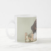 Sint-Bernardshond Matglas Koffiemok (Links)