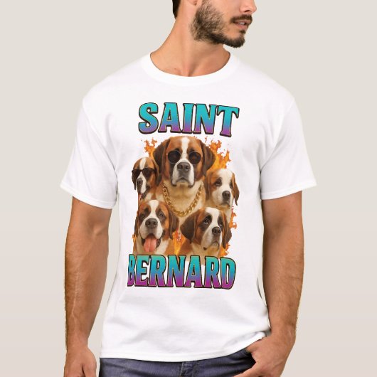 Sint-Bernardshond  T-shirt (Voorkant)