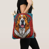 Sint-Bernardshond Tote Bag (Dichtbij)