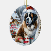  Sint-Bernardus Kerstversiering Keramisch Ornament (Rechts)