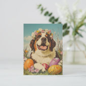 Sint-Bernardus  Pasen Briefkaart (Staand voorkant)