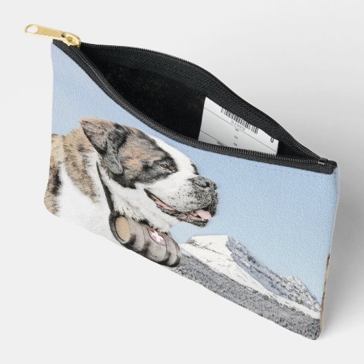 Sint-Bernardus schildert ruwe St. Originele Hond K Etui (Open)