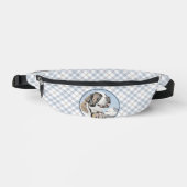 Sint-Bernardus schildert ruwe St. Originele Hond K Heuptasje (Voorkant)