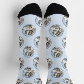 Sint-Bernardus schildert ruwe St. Originele Hond K Sokken (Top)