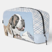 Sint-Bernardus schildert ruwe St. Originele Hond K Toilettasje (Rechterhoek)
