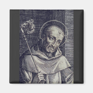 Sint-Bernardus van Clairvaux Doctor Mellifluus Kun Magneet