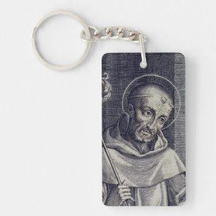 Sint Bernardus van Clairvaux Doctor Mellifluus Kun Sleutelhanger