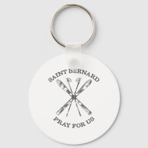 Sint-Bernardus van Montjoux Sneeuwski geschenken W Sleutelhanger