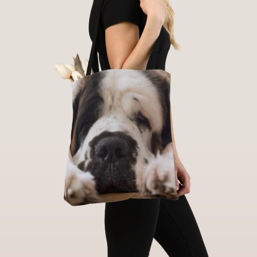 Sint-Bernardzak Tote Bag (Dichtbij)