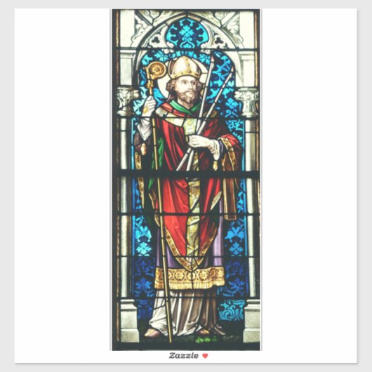 Sint Blasius van Sebaste Bisschop en Martelaar Sticker (Vel)