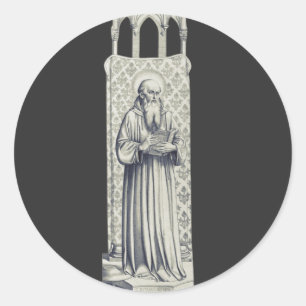Sint Bonaventura Serafijnse Leraar Ronde Sticker
