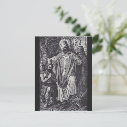 Sint Bonifatius Engelse Benedictijner monnik (Staand voorkant)