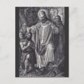 Sint Bonifatius Engelse Benedictijner monnik Feestdagenkaart (Voorkant)