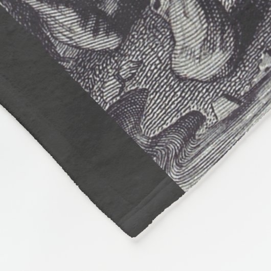 Sint Bonifatius Engelse Benedictijner monnik Fleece Deken (Hoek)