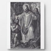 Sint Bonifatius Engelse Benedictijner monnik Fotoplaat (Voorkant)