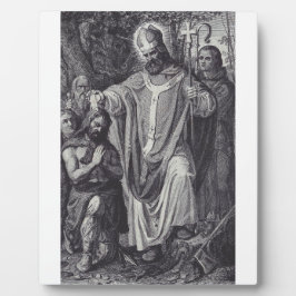 Sint Bonifatius Engelse Benedictijner monnik Fotoplaat