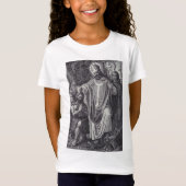 Sint Bonifatius Engelse Benedictijner monnik T-shirt (Voorkant)