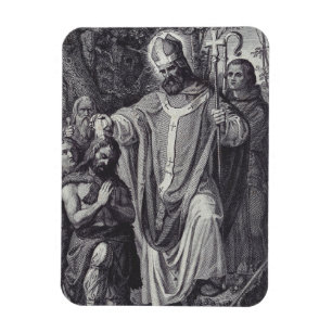 Sint Bonifatius Premium Apostel van Duitsland Magneet