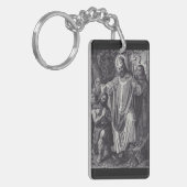 Sint Bonifatius Premium Apostel van Duitsland Sleutelhanger (Voorkant Links)