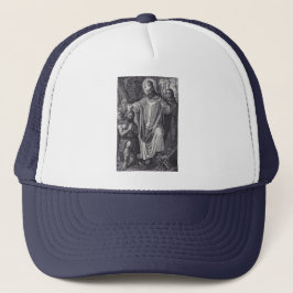 Sint Bonifatius Premium Apostel van Duitsland Trucker Pet