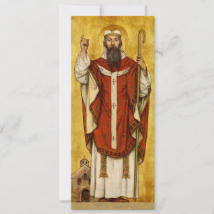 Sint Bonifatius van Mainz - Patroon van Opvoeders Kaart