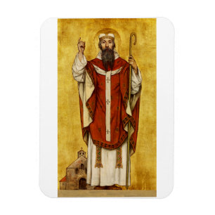 Sint Bonifatius van Mainz - Patroon van Opvoeders Magneet
