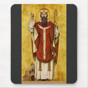 Sint Bonifatius van Mainz - Patroon van Opvoeders Muismat