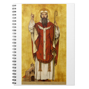 Sint Bonifatius van Mainz - Patroon van Opvoeders Notitieboek