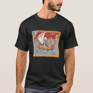 Sint-Brendan patroonheilige van de schippers Irish T-shirt