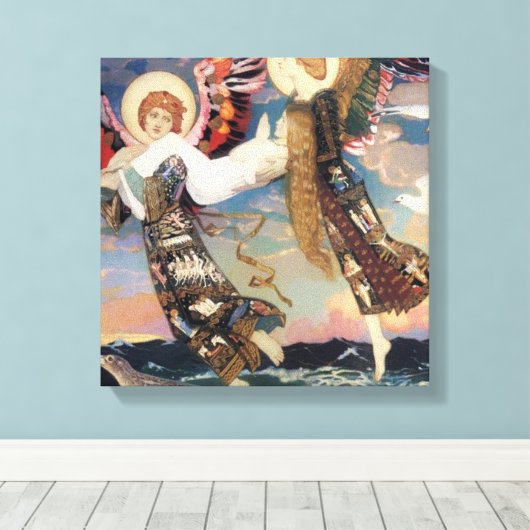“Sint Bride” engel kunst door John Duncan Canvas Afdruk (Insitu (Houten vloer))